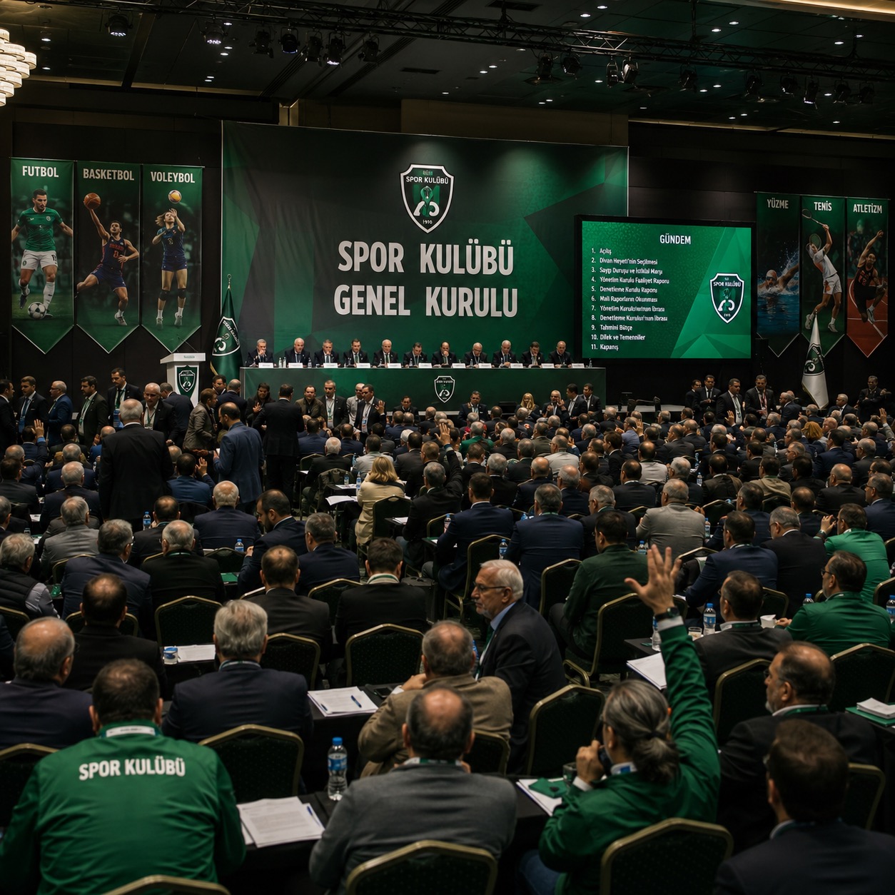 Spor kulübü ilk olağan genel kurul organizasyonu