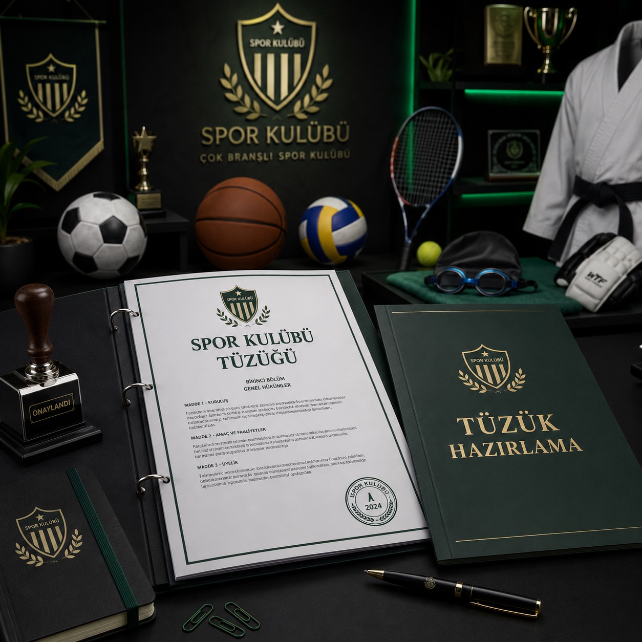Spor kulübü tüzük hazırlama ve mevzuata uygun düzenleme